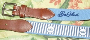 Cinturón PETER MILLAR Blue Sea Island 34 cintura 32 - Imagen 1 de 4