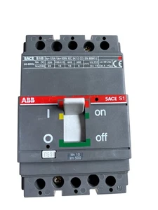 ABB SACE S1B12,5 Leitungsschutzschalter 3P 10A, IM 500A - Bild 1 von 6