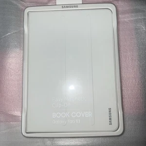 Genuine Samsung Galaxy Tab S3 Book Cover EF-BT820 White - Picture 1 of 3
