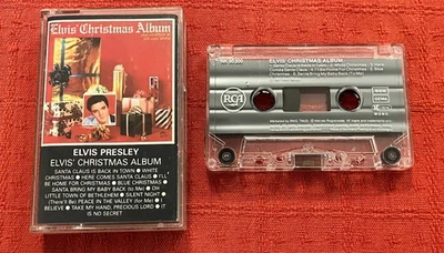 ELVIS PRESLEY - CASSETTE TAPE - ELVIS' CHRISTMAS ALBUM - Image 1 of 4