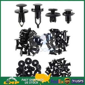 40x Car Push Retainer Pin Body Bumper Accessories Kit Rivet Trim Moulding Clip - Bild 1 von 6