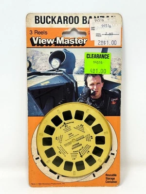 Buckaroo Banzai 1984 View-Master Reel Packet Sealed - Image 1 of 2
