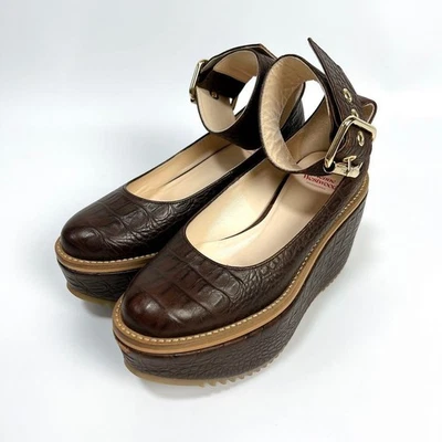 Vivienne Westwood Rocking Horse Ballerina Shoes color Brown size US6 EU36 women - Image 1 of 4