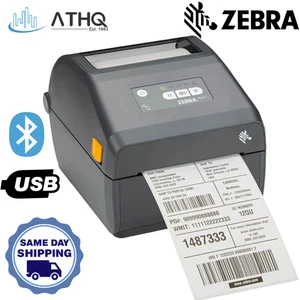Zebra ZD421T 300dpi Thermal Transfer USB Barcode Label Printer ZD4A043-301E00EZ - Picture 1 of 8