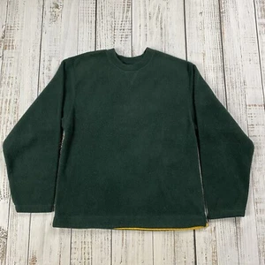 VTG 90S MENS BASIC EDITION FLEECE PULLOVER SWEATSHIRT CREWNECK GRUNGE SKATE SZ S - Picture 1 of 3