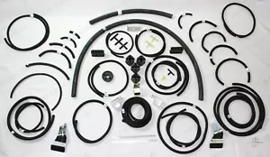 KIT COMPLETO DE MANGUERA DE VACÍO LINCOLN MARK II 1956-1957 MANGUERAS ETIQUETADAS PRECORTADAS 50' - Imagen 1 de 1