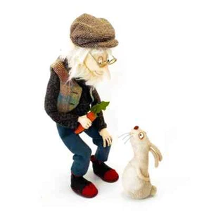 Modello bambola arte tessuto ""Roger and Flint"" di Jill Maas - Foto 1 di 1