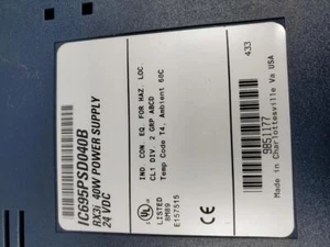 E16 ♻ GE Fanuc IC695PSD040B RX3i 40W Netzteil 24VDC ♻ - Bild 1 von 5