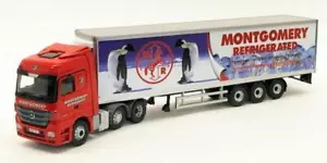 Corgi 1/50 Scale CC13826 - Mercedes Actros (Face Lift) Fridge Trailer Montgomery - Picture 1 of 5