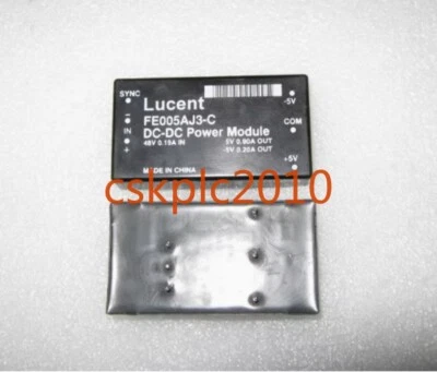 2 PCS LUCENT FE005AJ3-C48V to+/-5V 48V to+/-5V DC-DC isolated power module - Image 1 of 3