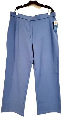 Расслабленный Charter Club миниатюрный хлопок смесь Activewear брюки "Hampton синий" PXL - Изображение 1 из 4