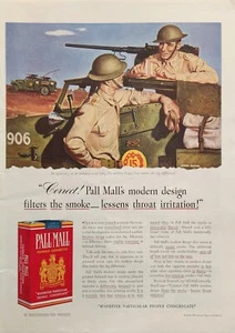 1941 Pall Mall Print Ad Vintage Ephemera Wall Art Decor by John Falter - Picture 1 of 1