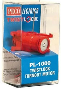 Peco PL-1000 Peco Lectrics Twistlock Point/Turnout Motor - Picture 1 of 2