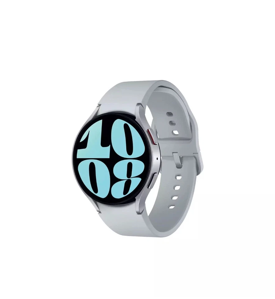 Samsung Galaxy Watch6 SM-R945 44mm Aluminiumgehäuse mit Sport Armband - Graphite (4G) (SM-R945FZKADBT)