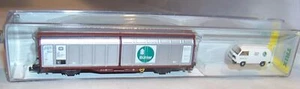N MINITRIX TRIX MUSEUM CAR 2015 BOXCAR DB BUHLER MOTORS & VW T3 VAN 15565 MIB - Picture 1 of 5