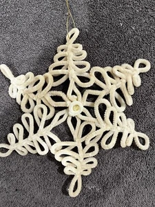 NWOT Bethany Lowe Chenille Snowflake - Picture 1 of 3