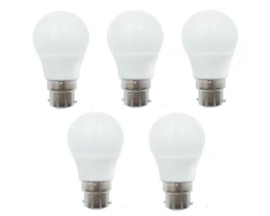 5pcs B22 LED Bulb DC12-24V 3W Globe Lights RV Boat Solar Light Equivalent 40W - Picture 1 of 5