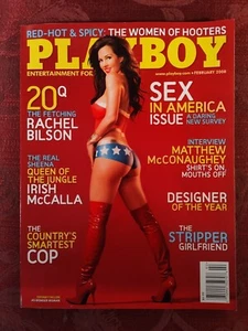 PLAYBOY Februar 2008 Tiffany Fallon Irish Mccalla Michelle Mclaughlin - Hooters - Bild 1 von 1