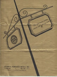 Atlantic Metalli in Polvere New York Brochure Pirotecnica  - Foto 1 di 2