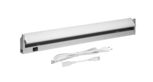 OBI LED‑Unterbauleuchte schwenkbar 6W 300lm 4000K Neutalweiß Ø 310mm Silber - Bild 1 von 6