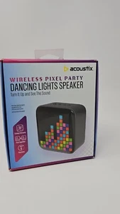 Acoustix Inalámbrico Pixel Fiesta Baile Luces Altavoz Bluetooth - Imagen 1 de 6