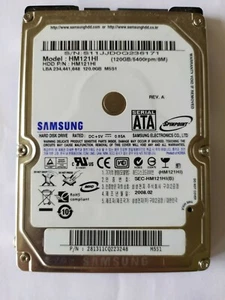 Samsung HM121HI, 120GB, 5400rpm, 2.5" SATA HDD - Picture 1 of 3