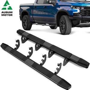 For 2019-2025 Silverado Sierra 1500 Crew Cab 6 Inch Running Boards Side Step Bar - Picture 1 of 7