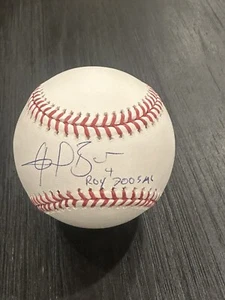 Angel Berroa Signed Baseball Selig KC Royals Autograph AL ROY 03 Inscription - Picture 1 of 3