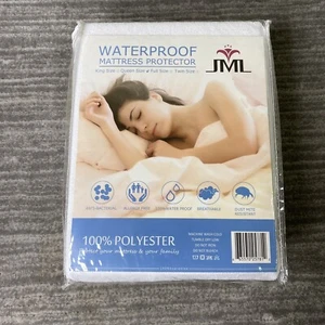 JML Coprimaterasso Impermeabile Proteggi Materasso Ipoallergenico Taglia Queen - Foto 1 di 7