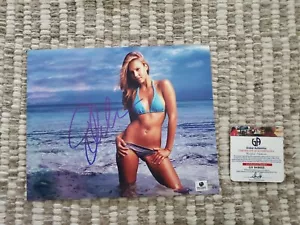 Jessica Alba Firmata 8x10 Foto Autografata COA GAI GA Into The Blue, Onest CO - Foto 1 di 10