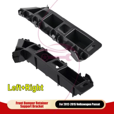 For 2012-2015 Volkswagen Passat Pair Front Bumper Bracket Set Left & Right Side — 第 1/4 张图片
