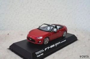 Kyosho Toyota Ft-86 Open Concept 1/43 Minicar rot - Bild 1 von 3