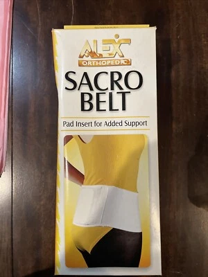 Alex Orthopedic Sacro 皮带小号 全新带盒 — 第 1/3 张图片