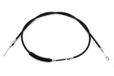 72.69" Black Vinyl Clutch Cable for Harley Dyna FXD FXDL FXDWG FXDB 92-05 - Image 1 of 4