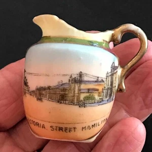 *Vintage MINITURE Tourist Victoria Street Hamilton NZ Jug - Picture 1 of 8