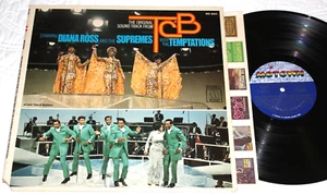 DIANA ROSS & SUPREMES with THE TEMPTATIONS - Soundtrack From TCB (1968 Vinyl LP) - Picture 1 of 3