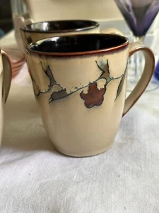 Mikasa Gourmet Basics Desert Bloom - Stoneware Coffee/Tea Cup Vintage Fall 2024 - Picture 1 of 9
