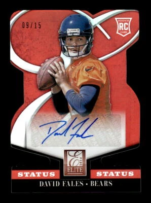 2014 Panini Elite #126 David Fales Status Red #/15 - Image 1 of 2