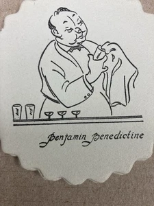 Vintage Bar Untersetzer 1930er Prohibition Ära, Neu aus altem Lagerbestand Barkeeper Cocktail Bier 20 Stück Posten - Bild 1 von 4