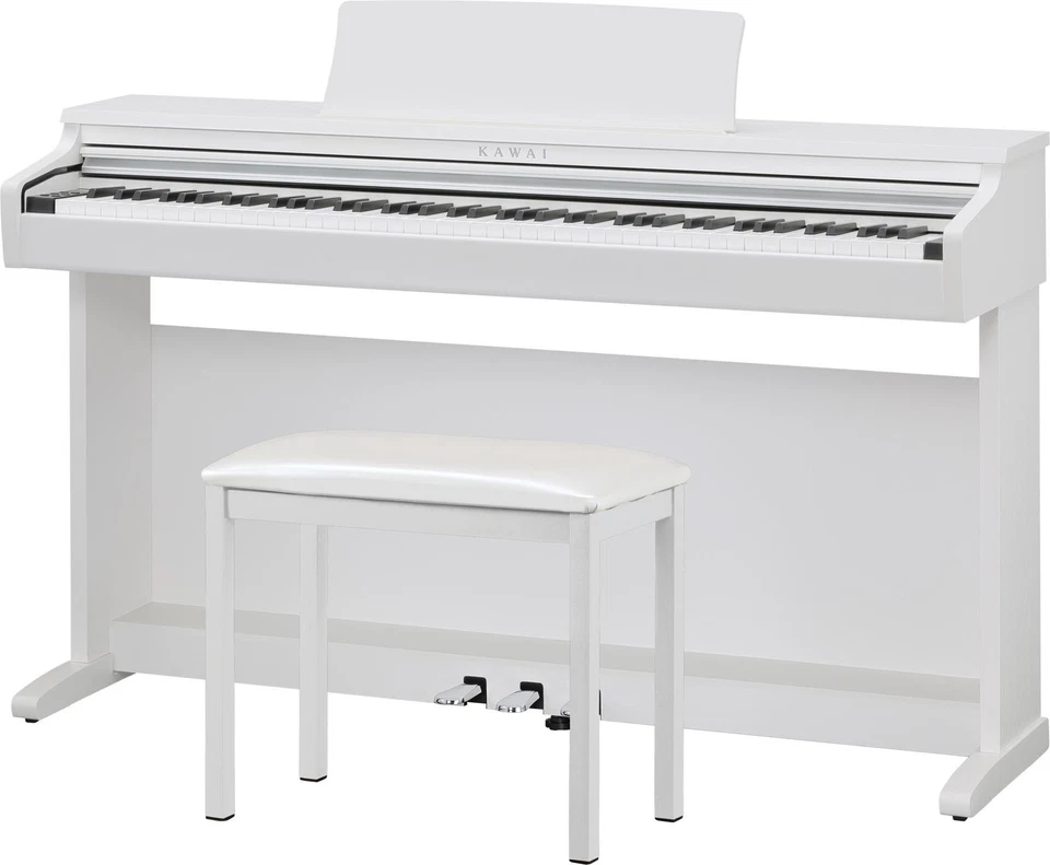 Piano digital para casa Kawai KDP120 - blanco satinado Foto 1 de 1