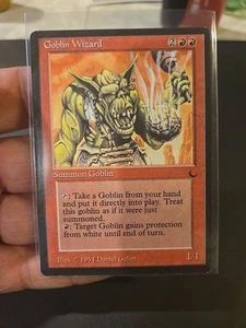 MTG )The Dark 1994) Goblin Wizard NEVER PLAYED Check Pics - Picture 1 of 10