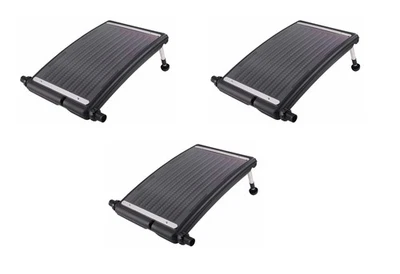 3x Sonnenkollektor Curve-S für Pool Solarheizung Poolheizung Solarmodul 73x46cm - Bild 1 von 4
