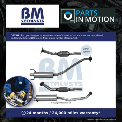 Catalytic Converter Type Approved fits TOYOTA COROLLA E12 1.6 04 to 06 3ZZ-FE BM - Image 1 of 4