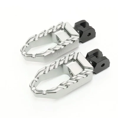 Estriberas anchas delanteras de titanio BUZZ para BMW S1000 XR 15-18 17 16 Foto 1 de 4