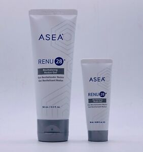 ASEA RENU28 Revitalizing Gel 90ml + 10ml Cell Tech Breakthrough Anti-aging