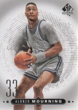 2014-15 SP Authentic Basketball #2 Alonzo Mourning 