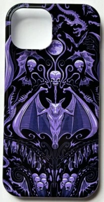BATS & BEAST ~ Funda delgada iPhone 15 ~ Murelio Voltaire murciélagos góticos Foto 1 de 4