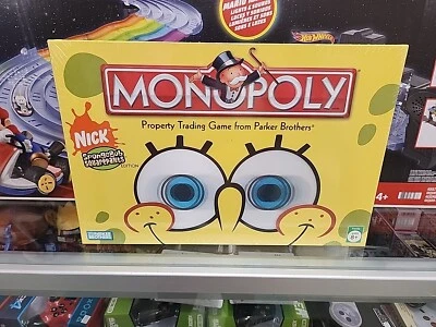 Monopoly Spongebob Squarepants Hasbro Sealed Brand New 3D Eyes Nick Viacom - Image 1 of 4