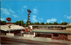 1960'S. THUNDERBIRD LODGE. CHICO, CALIF. POSTCARD SC21 - Picture 1 of 2