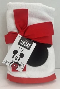 Disney Mickey Mouse Set of 2 Hand Towels Applique of Mickey - Picture 1 of 3
